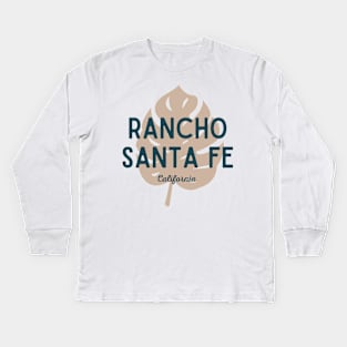 Rancho Santa Fe, California Kids Long Sleeve T-Shirt